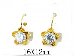 HY Wholesale Stainless Steel Jewelry Popular Earrings-HY67E0377IA