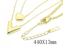HY Wholesale Stainless Steel 316L Jewelry Necklaces-HY32N0262HZZ