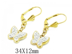 HY Wholesale Stainless Steel Jewelry Earrings-HY67E0350MG