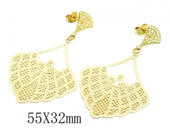 HY Wholesale Stainless Steel Jewelry Earrings-HY67E0344MC