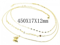 HY Wholesale Stainless Steel 316L Jewelry Necklaces-HY32N0263HIR