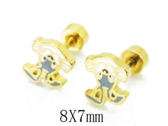 HY Wholesale Stainless Steel Jewelry Studs Earrings-HY67E0416LG