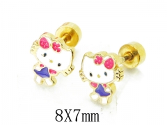 HY Wholesale Stainless Steel Jewelry Studs Earrings-HY67E0418LS