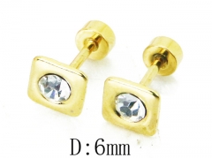 HY Wholesale Stainless Steel Jewelry Studs Earrings-HY67E0419HO