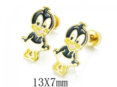 HY Wholesale Stainless Steel Jewelry Studs Earrings-HY67E0400LW