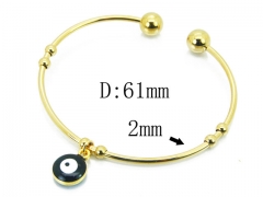 HY Wholesale Stainless Steel 316L Bangle-HY89B0055JLB