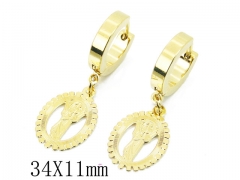 HY Wholesale Stainless Steel Jewelry Earrings-HY67E0374JV