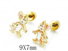 HY Wholesale Stainless Steel Jewelry Studs Earrings-HY67E0405LX