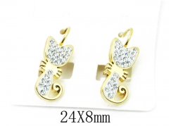 HY Wholesale Stainless Steel Jewelry Earrings-HY67E0358MW