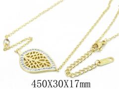 HY Wholesale Stainless Steel 316L Jewelry Necklaces-HY80N0438OE