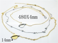 HY Wholesale Stainless Steel 316L Jewelry Necklaces-HY92N0322HJA