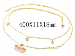 HY Wholesale Stainless Steel 316L Jewelry Necklaces-HY25N0114HKL