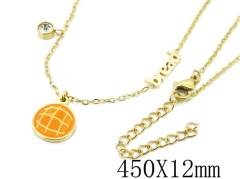 HY Wholesale Stainless Steel 316L Jewelry Necklaces-HY25N0102HHA