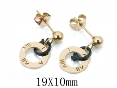 HY Wholesale 316L Stainless Steel Earrings-HY80E0526KS