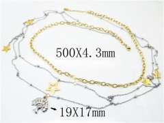 HY Wholesale Stainless Steel 316L Jewelry Necklaces-HY92N0320HJQ