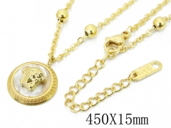 HY Wholesale Stainless Steel 316L Jewelry Necklaces-HY80N0422OL