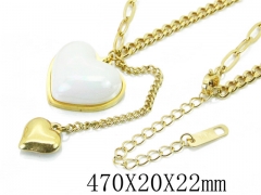 HY Wholesale Stainless Steel 316L Jewelry Necklaces-HY32N0272HAA