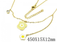 HY Wholesale Stainless Steel 316L Jewelry Necklaces-HY25N0103HHL