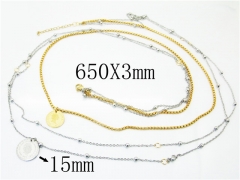 HY Wholesale Stainless Steel 316L Jewelry Necklaces-HY92N0323HJD