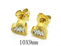 HY Wholesale 316L Stainless Steel Earrings-HY90E0309HIG