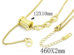 HY Wholesale Stainless Steel 316L Jewelry Necklaces-HY32N0267HFF