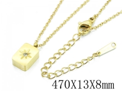 HY Wholesale Stainless Steel 316L Jewelry Necklaces-HY32N0273OX