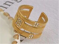 HY Wholesale 316L Stainless Steel Fashion Rings-HY0035R092