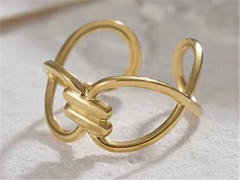 HY Wholesale 316L Stainless Steel Fashion Rings-HY0035R029