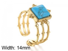 HY Wholesale 316L Stainless Steel Fashion Rings-HY0035R050