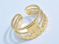 HY Wholesale 316L Stainless Steel Fashion Rings-HY0032R070