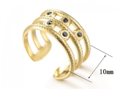 HY Wholesale 316L Stainless Steel Fashion Rings-HY0035R192
