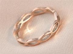 HY Wholesale 316L Stainless Steel Fashion Rings-HY0032R112