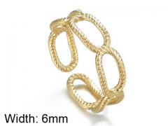 HY Wholesale 316L Stainless Steel Fashion Rings-HY0035R053