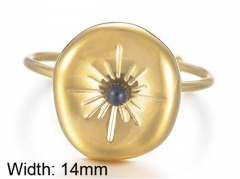 HY Wholesale 316L Stainless Steel Fashion Rings-HY0035R090