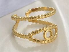 HY Wholesale 316L Stainless Steel Fashion Rings-HY0035R039
