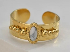 HY Wholesale 316L Stainless Steel Fashion Rings-HY0035R156