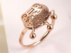 HY Wholesale 316L Stainless Steel Fashion Rings-HY0032R037