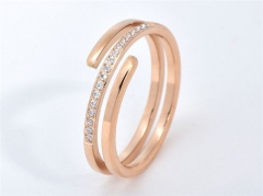 HY Wholesale 316L Stainless Steel Fashion Rings-HY0032R047