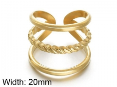 HY Wholesale 316L Stainless Steel Fashion Rings-HY0035R174