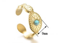 HY Wholesale 316L Stainless Steel Fashion Rings-HY0035R206