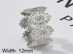 HY Wholesale 316L Stainless Steel Fashion Rings-HY0035R003