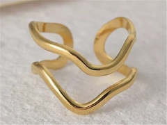 HY Wholesale 316L Stainless Steel Fashion Rings-HY0035R019
