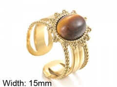 HY Wholesale 316L Stainless Steel Fashion Rings-HY0035R043