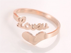 HY Wholesale 316L Stainless Steel Fashion Rings-HY0032R027