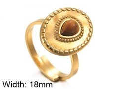 HY Wholesale 316L Stainless Steel Fashion Rings-HY0035R052