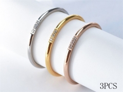 HY Wholesale 316L Stainless Steel Fashion Rings-HY0032R058