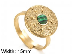 HY Wholesale 316L Stainless Steel Fashion Rings-HY0035R056