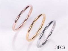 HY Wholesale 316L Stainless Steel Fashion Rings-HY0032R135
