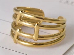 HY Wholesale 316L Stainless Steel Fashion Rings-HY0035R030