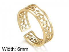 HY Wholesale 316L Stainless Steel Fashion Rings-HY0035R046